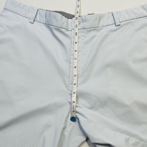 Nike Golf Shorts Mens 40 Blue White Dri-FIT Tour Performance Lightweight Stripe - Picture 5 of 10